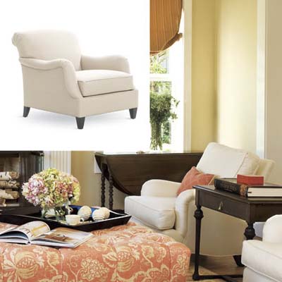 classic Anna chair in colonial living room