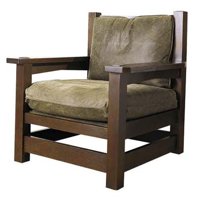 quartersawn white oak eastwood chair