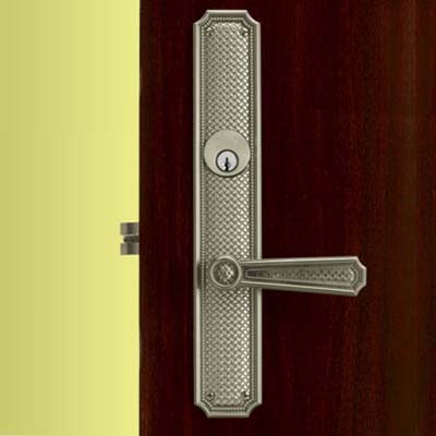 forged brass with polished chrome plate lever style handle