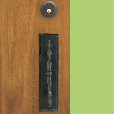 cast brass with a lacquered oil-rubbed bronze finish pull style handle