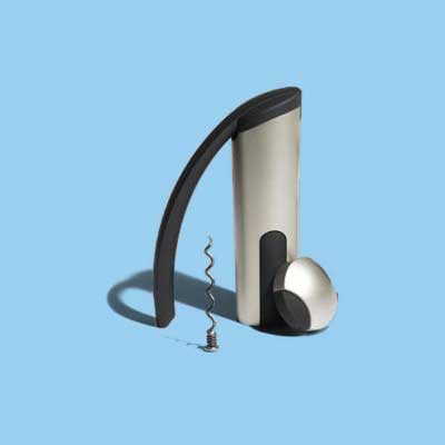 the Penguin EZ Pull Corkscrew for easier wine bottle opening