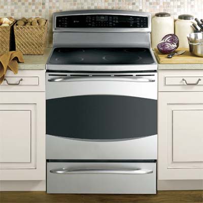 thirty inch induction range by ge 