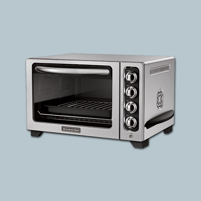 toaster oven by kitchen aid