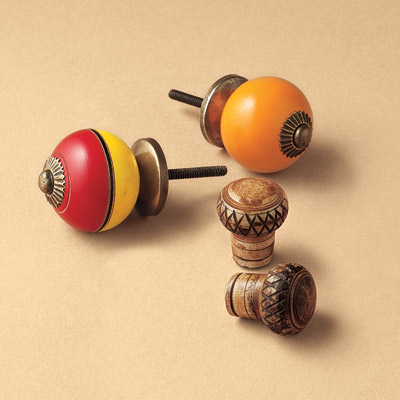 recycled decorative knobs