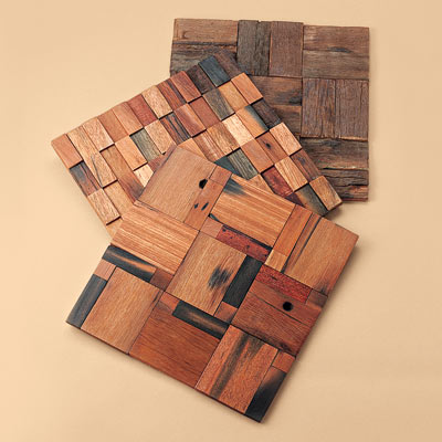 recycled mosaic tiles