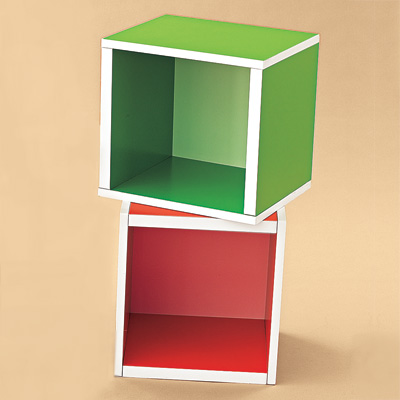 recycled storage cubes