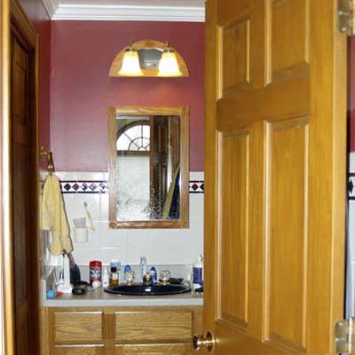 outdated bathroom