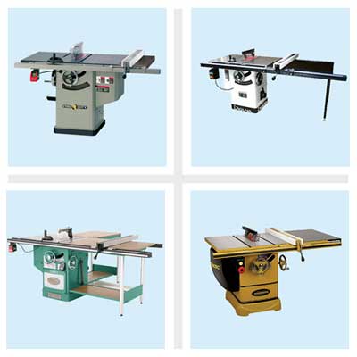 four cabinet table saws