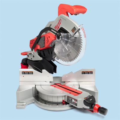 compound miter saw by Milwaukee to compare for tool test