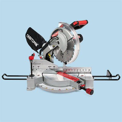 compound miter saw by Craftsman to compare for tool test