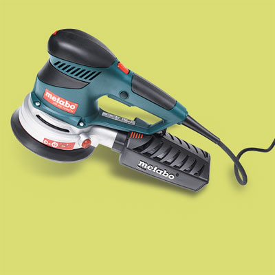 a Metabo random orbit sander