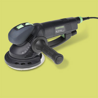 a Festool random orbit sander
