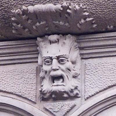 Gargoyle in Hoboken, NJ