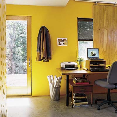 home office in eco-home