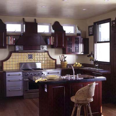 kitchen in Key Largo eco-friendly house