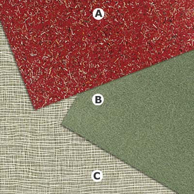 examples of fabric look laminate
