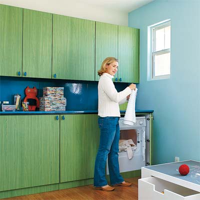 example of laminate used on cabinets