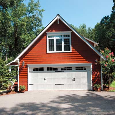 house with new remodeled garage