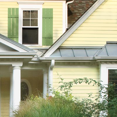 house with curb appeal and shipshape siding