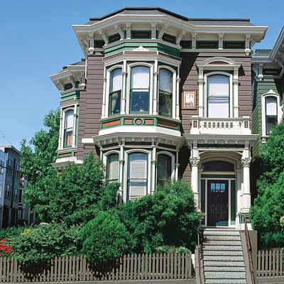 repainted san francisco townhouse with curb appeal