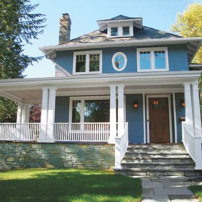 colonial revival with curb appeal