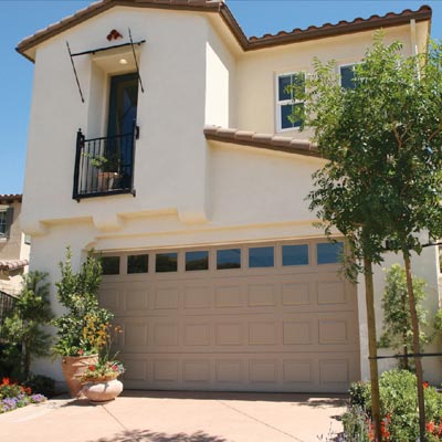 composite garage door