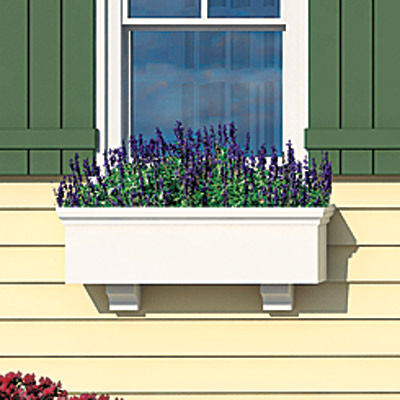 Window box of the Matthers home after photoshop redo