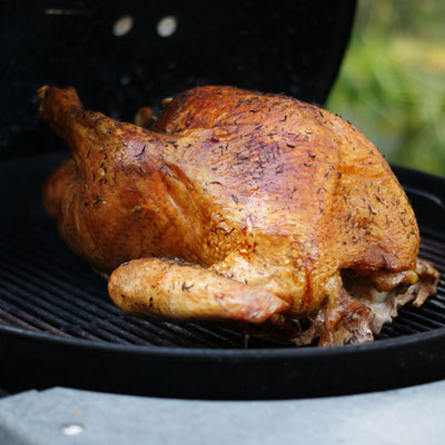 Grilled turkey