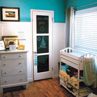 Bedroom Closet-Door Message Board