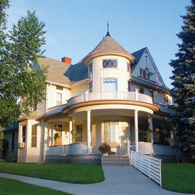 a house in Elkader, Iowa  