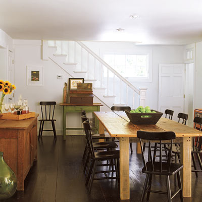 remodeled farmhouse dining room