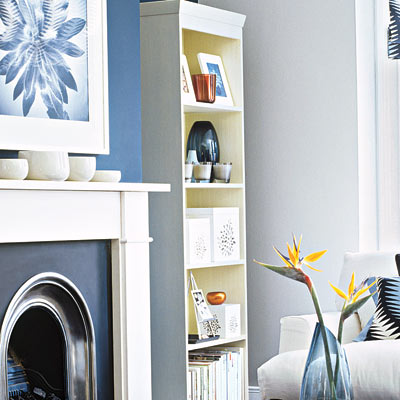 Slim Bookshelf | One Living Room, Three Sophisticated Designs ...