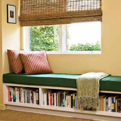 Window with bench area