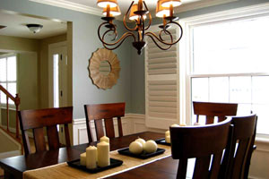 Remodeled dining room