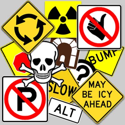 road signs