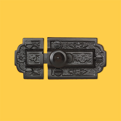 decorative vintage cabinet latch by van dykes restorers