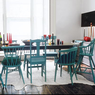 Dining room table and chairs