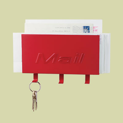 Mail and key holder