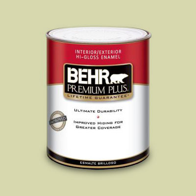 Paint a wall border in bathroom