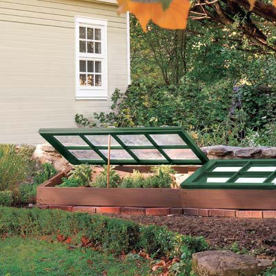 Use a cold frame for gardening