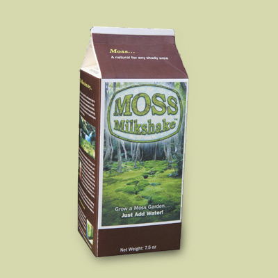 Container of moss grower