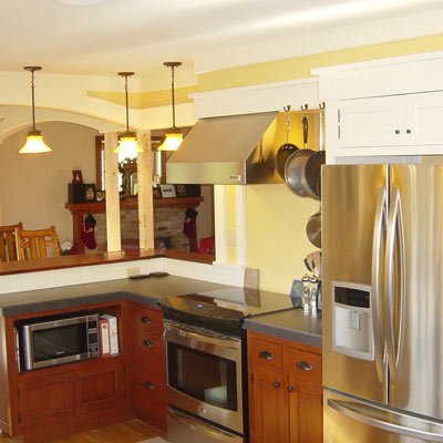 remodeled kitchen