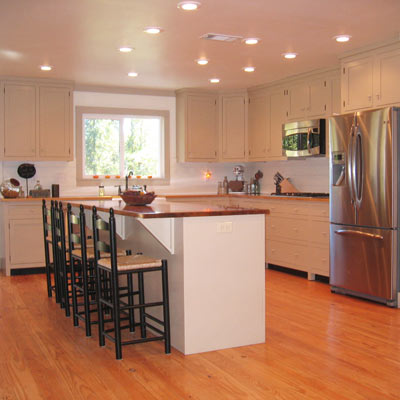 remodeled kitchen