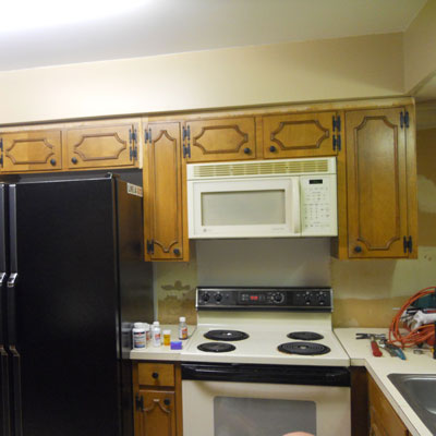 unfinished reader remodel kitchen