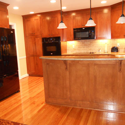 remodeled kitchen
