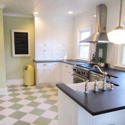 remodeled kitchen