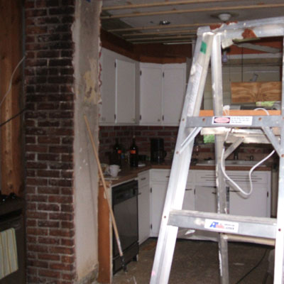 unfinished reader remodel kitchen