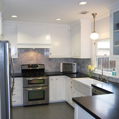 remodeled kitchen