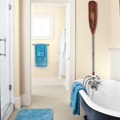 Bathroom of this Orlando colonial home