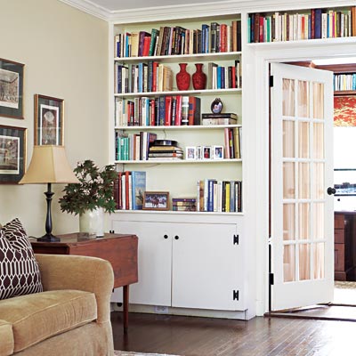 Living room shelving unit
